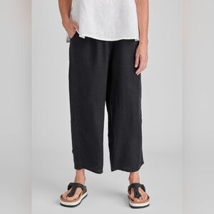 FLAX 100% Linen Cropped Pants